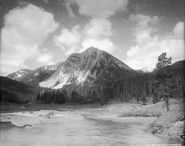 View of Koch Peak in the Taylors Peak Area, Madison Range, Montana