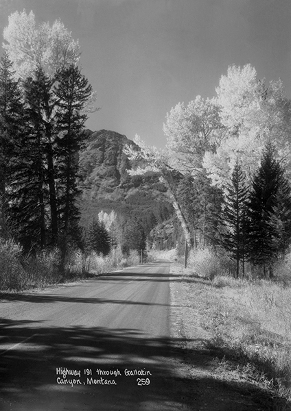 Highway 191, Gallatin Canyon, Montana