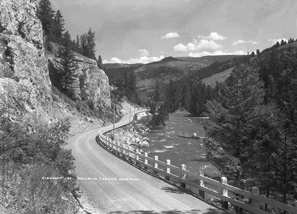 Highway 191, Gallatin Canyon, Montana