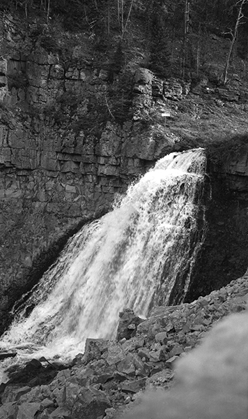 Rustic Falls, Yellowstone National Park, Wyoming