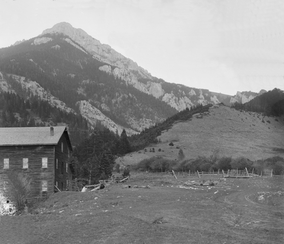Union Flour Mill, Springhill, Bridger Mountain Range, Montana