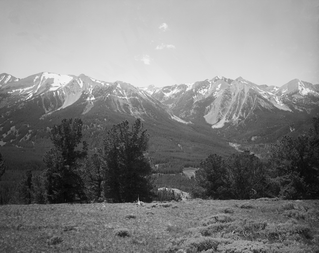 Taylor Peaks in the Madison Range, Montana