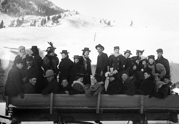 High School Straw/Hay Ride, Unknown Location, Montana