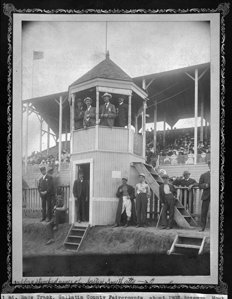 Judges Stand, Horse Racing Track, Gallatin County Fairgrounds, Bozeman, Montana