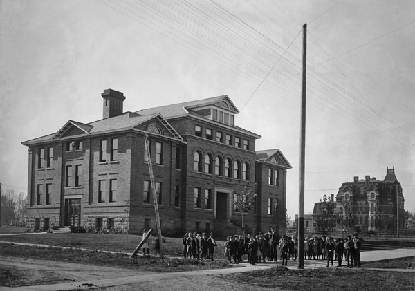 Gallatin County High School, Main Street, Bozeman, Montana