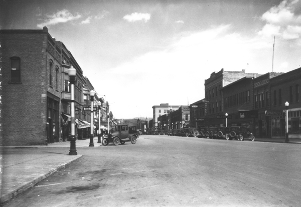 View of Main Street Looking East, Bozeman, Montana
