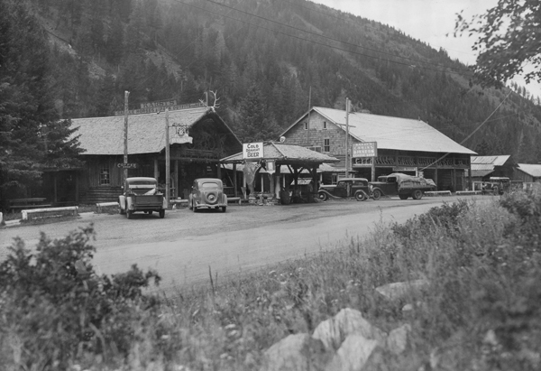 Karst Stage Stop in the Gallatin Canyon, Montana
