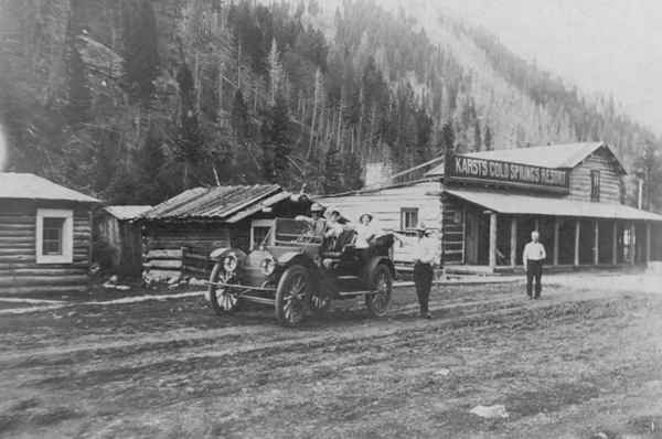 Karst Cold Springs Resort, Gallatin Canyon, Montana