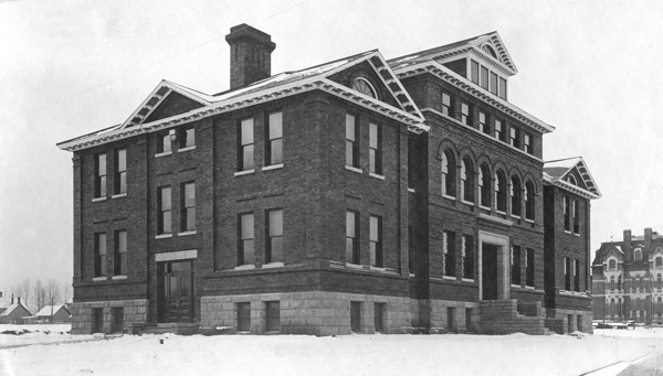 Gallatin County High School, Main Street, Bozeman, Montana