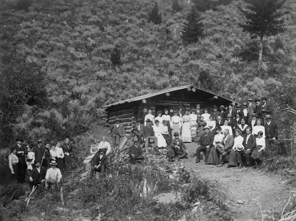 Virginia City Residents at the Shenandoah Mine, Virginia City, Montana