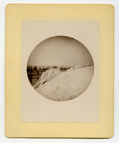 Rock Formation, Yellowstone National Park, Wyoming Territory