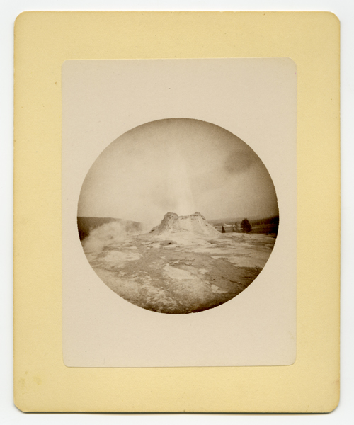 Cone Geyser in Yellowstone National Park, Wyoming Territory