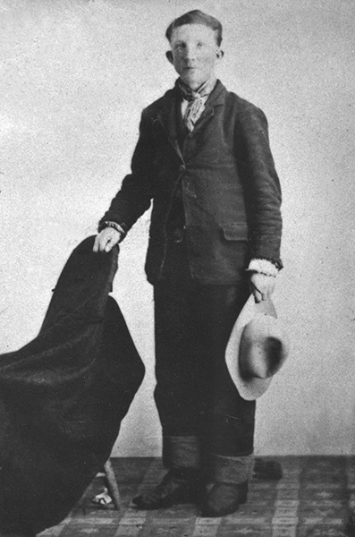 Portrait of Samuel S. Fisher, Bozeman, Montana Territory