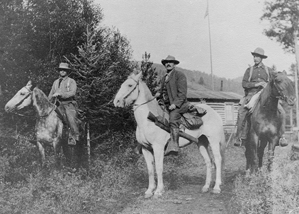 Bob Hayes, Rhesis Fransham on Horseback, Bozeman, Montana