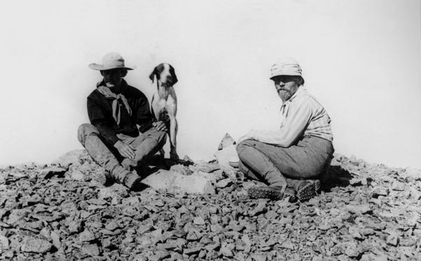 Peter Koch and Elers Koch, Lone Mountain, Madison Mountain Range, Montana