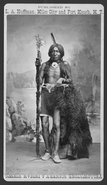 Chief Tall Bear, Miniconjou Sioux, Miles City, Montana Territory
