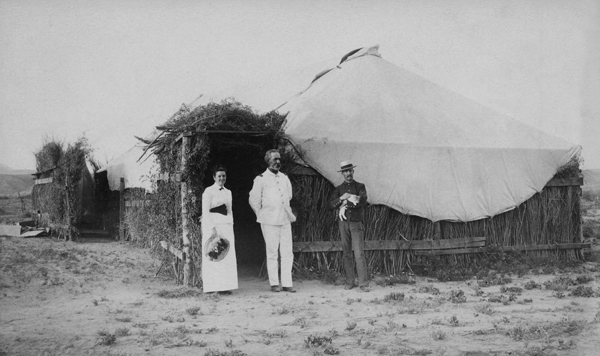 Captain Gustavus Doane and Mary Hunter Doane, San Carlos Apache Agency, Arizona Territory