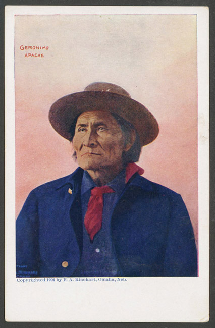 Geronimo, Apache Leader, Fort Sill, Oklahoma