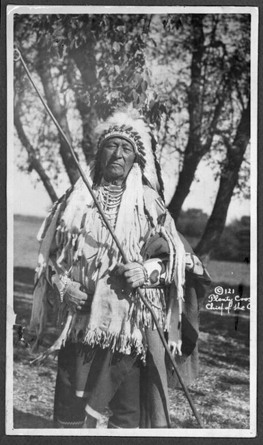Crow Indian Chief Plenty Coups, Crow Agency, Montana