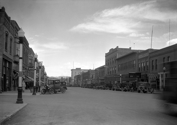 View of Main Street Looking East, Bozeman, Montana