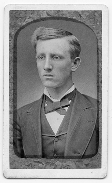 Portrait of George William Ellis, Eaton Rapids, Michigan