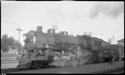 NP 2232, Class Q-5 at Missoula depot attached to train