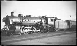 NP 2236, Class Q-5 at Livingston, MT on passenger train
