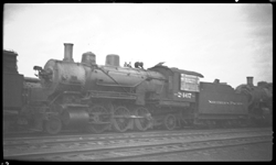 NP 2467, Class T-1 stored in Duluth yards