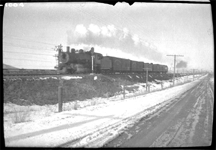 NP 123, Class S-2C pulling train No. 237 between Three Forks and Willow Creek, MT
