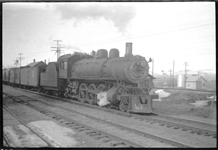 NP 2132, Class Q-1 pulling train No. 238 leaving Willow Creek, MT