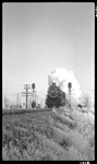 NP 2654, Class A-2 with Train No.1 west of Willow Creek, MT