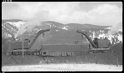 Two wreckers begin pick up of derailment of 19 cars from Train No. 603 at Turah, MT, MP 109.6, between Clinton and Bonner, MT