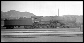 NP 4500, Class Z-4 at Bozeman in front of depot platform