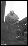 Front view of B&O 5308, on B&O passenger train at Washington, DC passenger terminal.