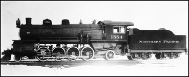 NP 1554, Class W locomotive built by Alco at their Brooks plant in Dunkirk, NY.  This locomotive originally been numbered 1605.