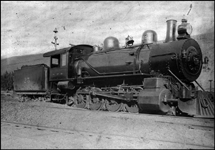 NP 25, Class Y-1, Consolidation locomotive at Missoula, MT