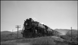 NP Train 2nd No. 1 with NP 2664 Class A-3 between Hackney and Warm Springs, MT