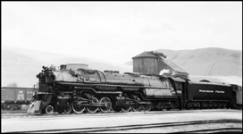 NP X5142W, with NP 5142, Class Z-8, at Missoula getting ready for its first trip. 