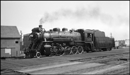NA 102, 2-10-0 Decapod locomotive in Edmonton, AB.