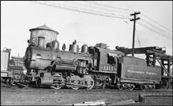 NP 1111, an  0-6-0 6-Coupled SW Class L-9 locomotive at Seattle, Washington.