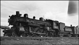UP 2851, a 4-6-2, at Seneca, Kansas.