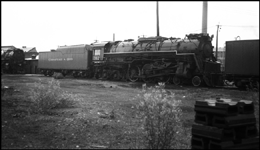 C&O 312, 4-6-4 locomotive at Huntington, WV