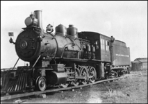 Montana Wyoming and Southern No. 6 at Belfry, MT.  