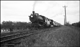 NP 2457 (ex 2331),  2-6-2 Class T-1 and NP 2150, 4-6-2 Class Q-3  passenger run Stillwater to Mpls., MN.