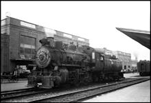 SP 1267, 0-6-0 locomotive observed at Marysville, CA.