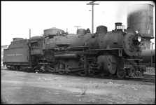 NP 1705, Class W-3 at Auburn roundhouse.