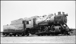 B&O 2444, 2-6-0 in Decatur, IL