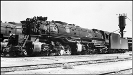 WP 257 mallet locomotive at Oroville, CA.