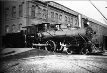 Photo index says this is NP&I #4 at Livingston, however the buildings do not look like Livingston shop, so the accuracy of this index is questionable.