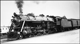 Southern Railway #1374, a 4-6-2 at Charlotte, North Carolina.